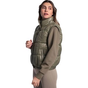 OEM Services – Gilet à bulles pour femme, veste d'hiver imperméable, grande taille, Logo personnalisé, manteau à bulles pour femme - Product Image 3