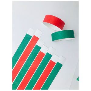 Bracelet en papier solide Tyvek - 25 mm, pour fêtes et événements, excellente imperméabilité, différentes couleurs, sans danger pour tous - Product Image 3