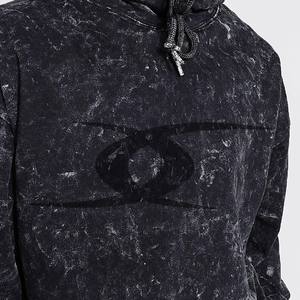 Sweat à capuche vintage en coton éponge français lavé à l'acide 100% pour hommes Design personnalisé nouveau pull d'hiver à capuche thermique - Product Image 5