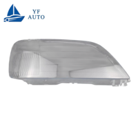 Couvre-phare avant pour Honda CR-V RD1 1997-2001, lentille de phare en PC transparent, gauche et droite