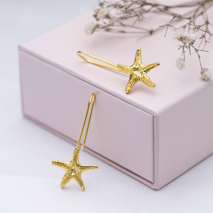 ดาวปลาดิจิตรกรรมสไตล์วินเทจ22พันต่างหูตะขอทองตุรกีแฮนด์เมดขายส่งเครื่องประดับเงินแท้925 - Product Image 4