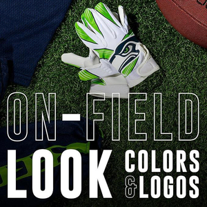 Últimos guantes de entrenamiento de fútbol americano, agarre apretado, guantes receptores de Palma de silicona súper pegajosos, diseño de ajuste perfecto, empuñaduras de mano - Product Image 3