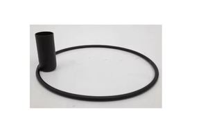 Vente en gros de bougeoir décoratif en fer pour mariage bougeoir au design de luxe de couleur noire mate pour la décoration de mariage personnalisée - Product Image 5