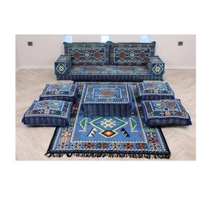 Sièges de sol arabes Canapé de sol arabe Sièges de sol arabes | 12 pièces, 28 danses avec éponge - Product Image 3