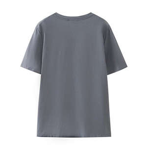 Pakistan Meilleur fabricant Vente en gros T-shirt d'été pour femmes Sports à manches courtes 100% coton Séchage rapide Anti-rides - Product Image 2