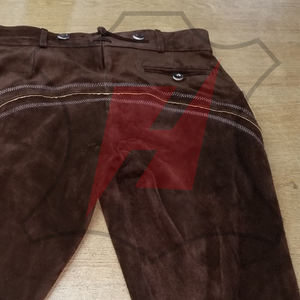 Lederhosen Bávaros de Cuero de Gamuza 100% Genuino, Ligeros, Hechos a Medida y de Alta Calidad, en Venta - Product Image 6