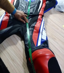 Traje de carreras de motos de cuero para mujer, chaqueta y pantalones de moto para mujer, ropa deportiva profesional - Product Image 2