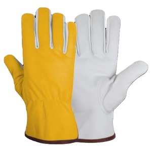 Best Performance Heavy-Duty Sheep Grain Leather Workwear <b>Gloves</b> Soft Garden Safety <b>Gloves</b> Heat Spark Resistance Reflective - Product Image 6