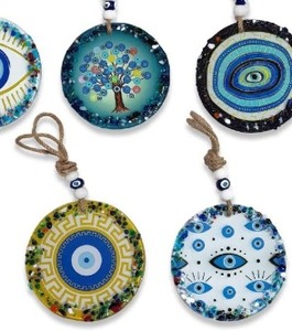 HANDMADE GLASS WALL DECORATIONS Magnetic <b>Christmas</b> Promotional <b>Novelty</b> <b>Gifts</b> with Digital Printing From DAFNI BIG PAZAR - Product Image 3