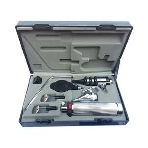 Kit otoscope de diagnostic ORL réglable Spéculums interchangeables Étui de transport facile à utiliser Instruments chirurgicaux avec aiguille - Product Image 1