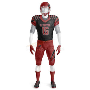 Vente en gros d'uniformes de football américain sublimés personnalisés de haute qualité, maillots et pantalons pour jeunes hommes et femmes - Product Image 5