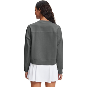 simple crewneck relaxed cotton breathable soft <b>comfy</b> layering everyday Women Sweatshirts oversized - Product Image 3