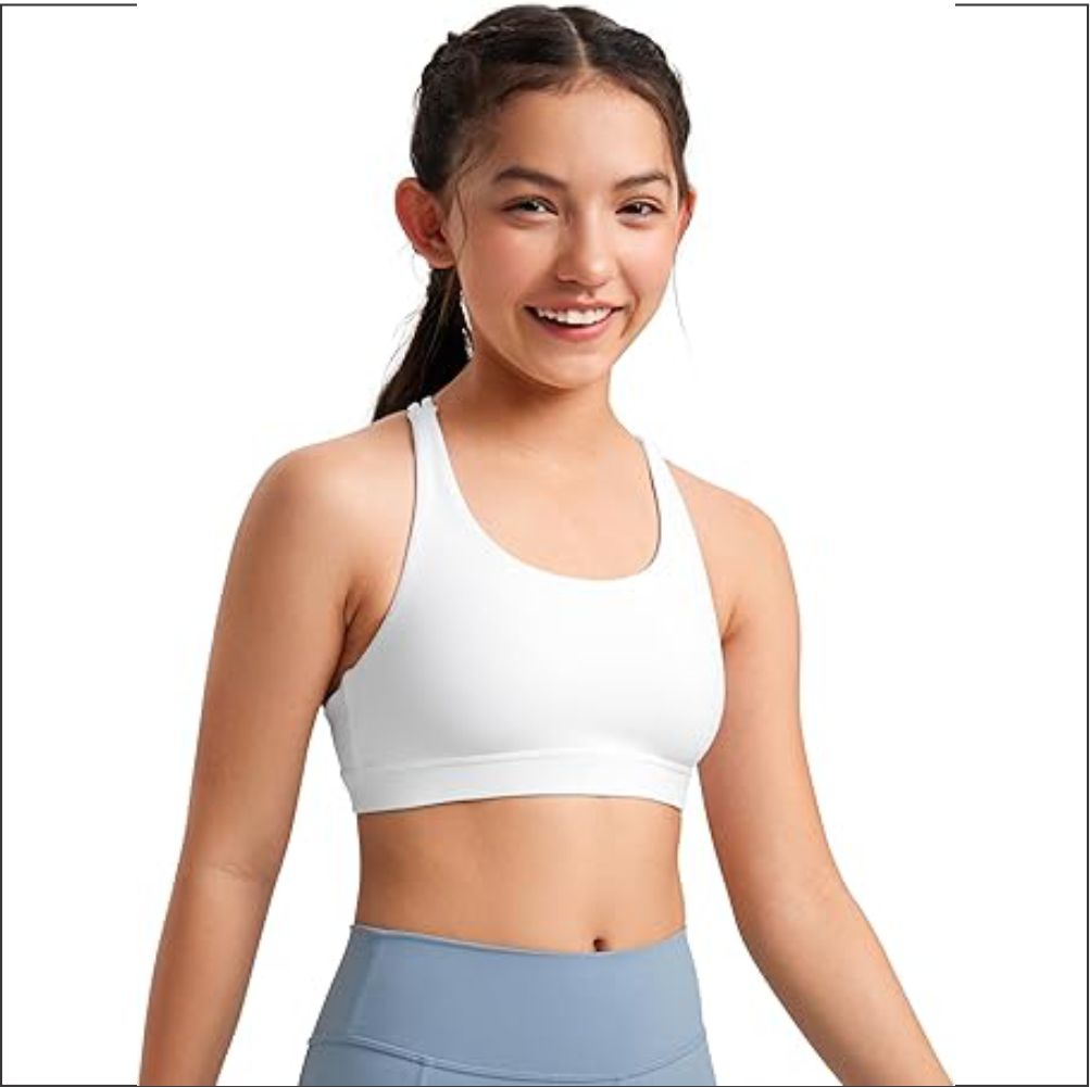 Unisex High Quality Spandex/Nylon Eco-Friendly Adjustable Strap Sports Bra for Cheer Running Comfortable Breathable