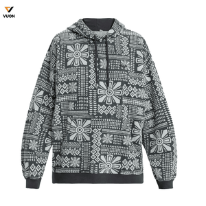Vente chaude 500g All Over Sublimation Sweat À Capuche Logo Personnalisé Brodé Épaississement Polaire Épaule Pull Hoodies - Product Image 6