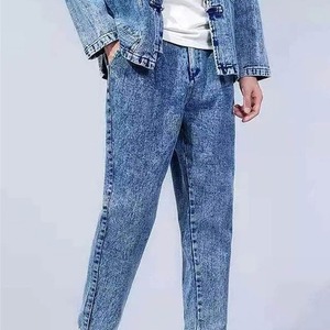 Veste en jean déchirée de style personnalisé de haute qualité pour hommes et veste en jean décontractée 100% coton pour hommes en vente - Product Image 3