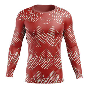 Rashguard pour homme Fabriqué au Pakistan Conception OEM Rash Vest Compression Mma Rash Guard Gym Fitness Sets Vêtements de sport - Product Image 1