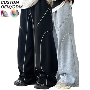 Pantalon Chino Homme Grande Taille 100% Coton Coupe Ample Décontracté Business Personnalisable Logo OEM ODM Prise en Charge pour la Fabrication de Marques - Product Image 3