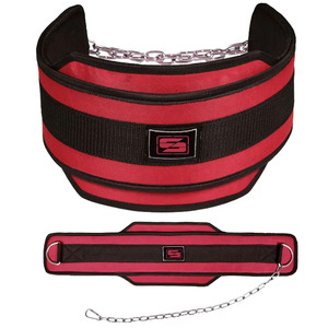 Cinturón de neopreno resistente de alta calidad con cadena pesada Equipo de gimnasio para hombres Material de acero para PC Levantamiento de pesas - Product Image 2