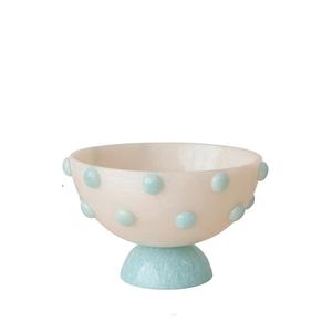 Bol décoratif moderne noir sur pied, bol de service artisanal de luxe pour fruits, collations, centre de table, comptoir de salle à manger, maison - Product Image 5