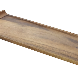 Plato de aperitivos de madera rectangular elegante para fiesta de boda restaurante Hotel hogar a bajo precio - Product Image 3