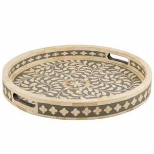 Plateau de service taille Standard pour Restaurant hôtel plateau en bois décoratif de table snacks serveur pour café ou café serveur - Product Image 1