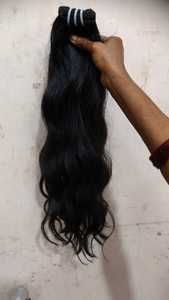 Extensions de cheveux 100% cheveux vierges indiens de donneur unique, qualité supérieure, Remy, tissage double trame à la machine - Product Image 2