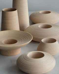 Bougeoirs en bois - Product Image 1