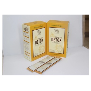 Boisson instantanée aromatisée Detox Brown Powder 22.5g x 12 Sacs Complément alimentaire Chocolat Detox OEM/ODM/Personnalisable - Product Image 3