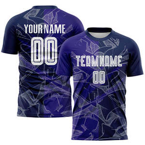 Venta al por mayor de ropa de fútbol de alta calidad de secado rápido personalizado sublimado camisetas de fútbol cómodos uniformes de fútbol - Product Image 4
