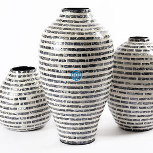 Florero de nácar Natural 100% para maceta/maceta para decoración de restaurante y Hotel, florero MOP hecho en Vietnam - Product Image 4