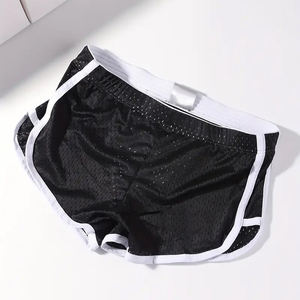 Pantalones cortos de malla más vendidos para adultos, Color negro, gimnasio, Fitness, ropa atlética, pantalones para correr, pantalones cortos de malla de baloncesto para hombres - Product Image 3