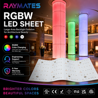 Plaque lumineuse LED fiable avec garantie de 5 ans pour l'éclairage de tableaux en marbre rétroéclairés, les armoires de cuisine, les comptoirs en quartz et les panneaux muraux intérieurs