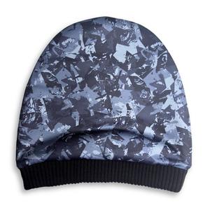 Bonnet d'hiver imprimé à carreaux SKULLS pour hommes et femmes |   Tissu commun extensible et chaud |   Logo personnalisé disponible - Product Image 4
