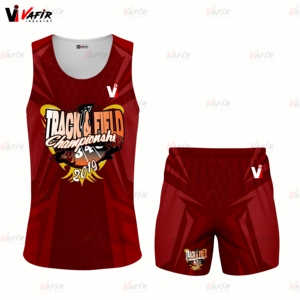 Juegos de uniformes de campo de pista ligeros transpirables con logotipo personalizado para jugadores de equipo de correr de calentamiento de verano unisex sublimación digital - Product Image 2