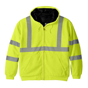 Ropa DE SEGURIDAD reflectante de alta visibilidad Guardia DE SEGURIDAD Chaqueta de invierno Ropa de trabajo de seguridad de alta visibilidad para hombres Construcción - Product Image 1
