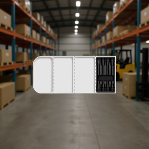 Plateau en plastique USAG assorti 519/233CNXZN8 vide pour la logistique et l'entreposage - Product Image 3