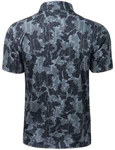 Haute qualité personnalisé Slim Fit athlétique Sport à manches courtes pour Polo T-Shirt coton Polyester impression 3D ODM approvisionnement hommes pour Polo - Product Image 2