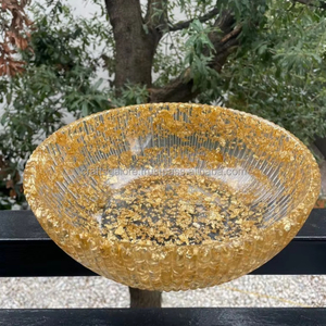 Tazón de Madera Artesanal Pulido, Ecológico y Apto para Alimentos con Diseño Clásico de Remolino Acuático, Lujo para Bodas - Product Image 1