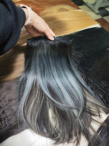 2025 meilleure qualité vietnamien vierge pleine cuticule Clip-in Machine Double trame extensions de cheveux humains prix de gros pour l'exportation - Product Image 2
