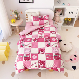 Soft &amp; Lightweight 3 Piece Baby Comforter Cover <strong>Sets</strong> <strong>Toddler</strong> <strong>Bedding</strong> <strong>Set</strong> for Boys <strong>Girls</strong> - Product Image 2