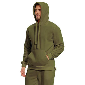 Nuevo Conjunto Deportivo para Hombre de Alta Calidad, Sudadera con Capucha y Pantalones, Ropa Deportiva 2024, Tops de Fitness, Joggers, 100% Algodón, Transpirable, Secado Rápido - Product Image 4