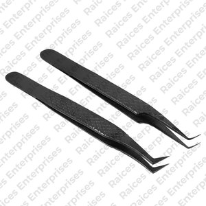 Professionnel 2025 nouveau Style haute qualité réutilisable extension de cils pince à épiler ensemble fait à la main vente en ligne - Product Image 6