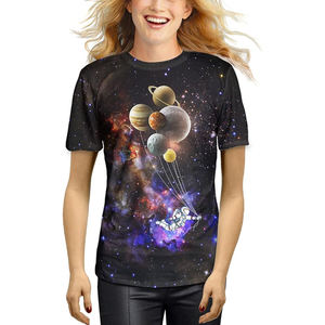 2024 nueva llegada camisas de sublimación transpirables 100% algodón de poliéster para camisetas de sublimación impresión personalizada simple OEM Popular - Product Image 4