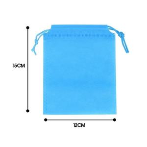 Non-woven Fabric Shopping <b>Bag</b> with Drawstring Closure Customizable Size & Handle - Product Image 6