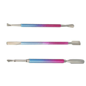 Nouveauté Meilleure vente Pousse-cuticules en acier inoxydable de haute qualité avec logo personnalisé imprimé avec service OEM par INNOVAMED - Product Image 1