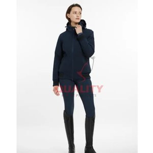 High performance equestrian jacket waterproof breathable stretch ergonomic cut premium quality stylish <b>riding</b> training <b>wear</b> - Product Image 2