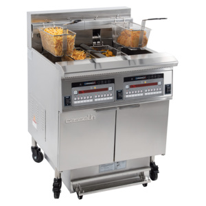 Friteuse électrique 17+17kW avec filtration 2x22 litres - Product Image 1