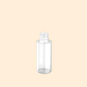 Bouteille PET vide de 60 ml pour cylindre - Solutions d'emballage JK pour désinfectant pour les mains et shampoing - Usine Vietnamienne - Meilleur prix de livraison M0435T - Product Image 1