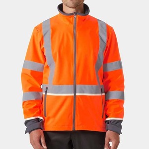 Winter Waterproof ANSI Class 1 LED Flash <b>Worker</b> Security Clothing Coat Mechanical Men Hi Vis Custom Reflective Safety - Product Image 6