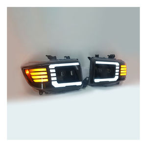 Фары Maictop: Горячая распродажа светодиодных фар головного света, дневных ходовых огней (ДХО) для Toyota Land Cruiser 70 Series LC76, LC79, LC78 - Product Image 5